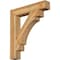 Ekena Millwork Merced Block Rough Sawn Bracket, Western Red Cedar, 6"W x 36"D x 40"H BKT06X36X40MRC05RWR - alternate 1